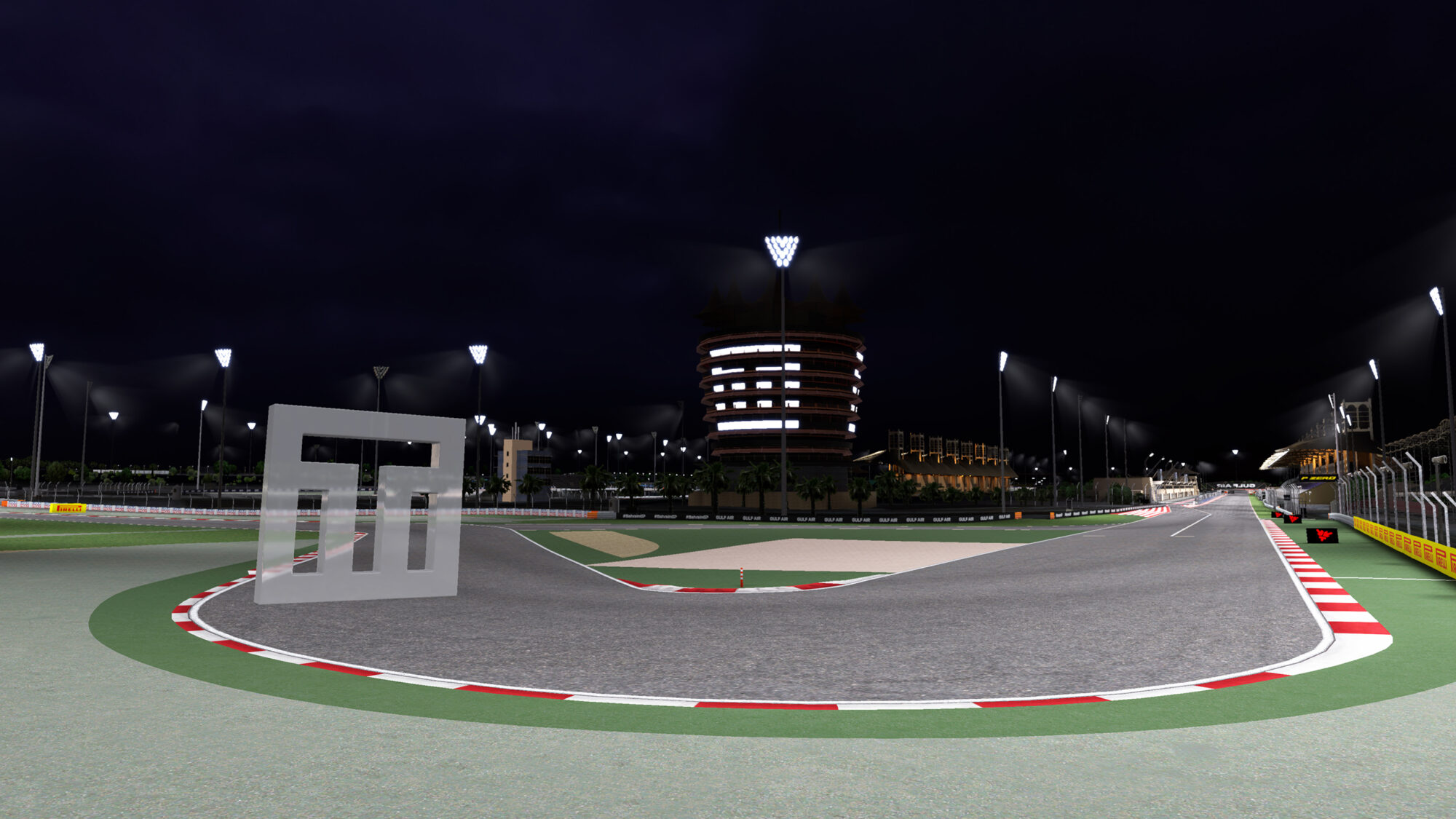 Banner Bahrain Formula 1 Circuit