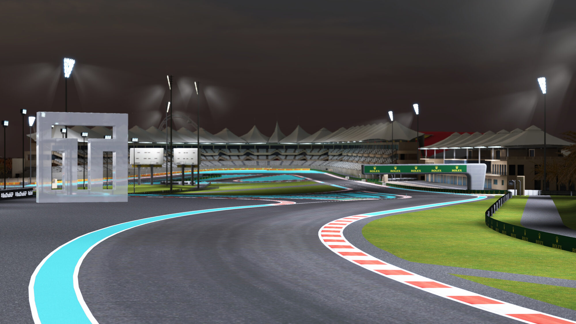 Banner Abu Dhabi Formula 1 Circuit