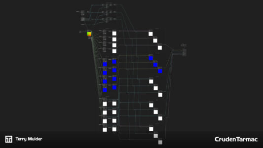 ShaderGraph Cruden Tarmac