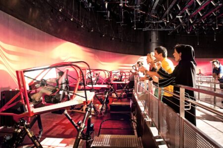 Ferrari World Abu Dhabi Cruden Entertainment Simulator Ferrari World