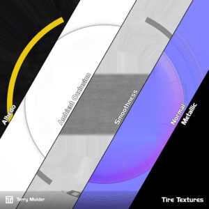 Pirelli F2 Wheel Textures